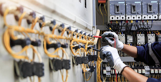 Professional Generator Installation technician working in English, IN